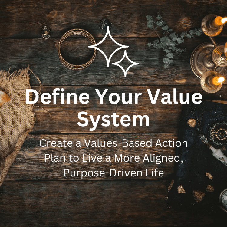 Person journaling core values, reflecting on self-growth and purpose alignment.