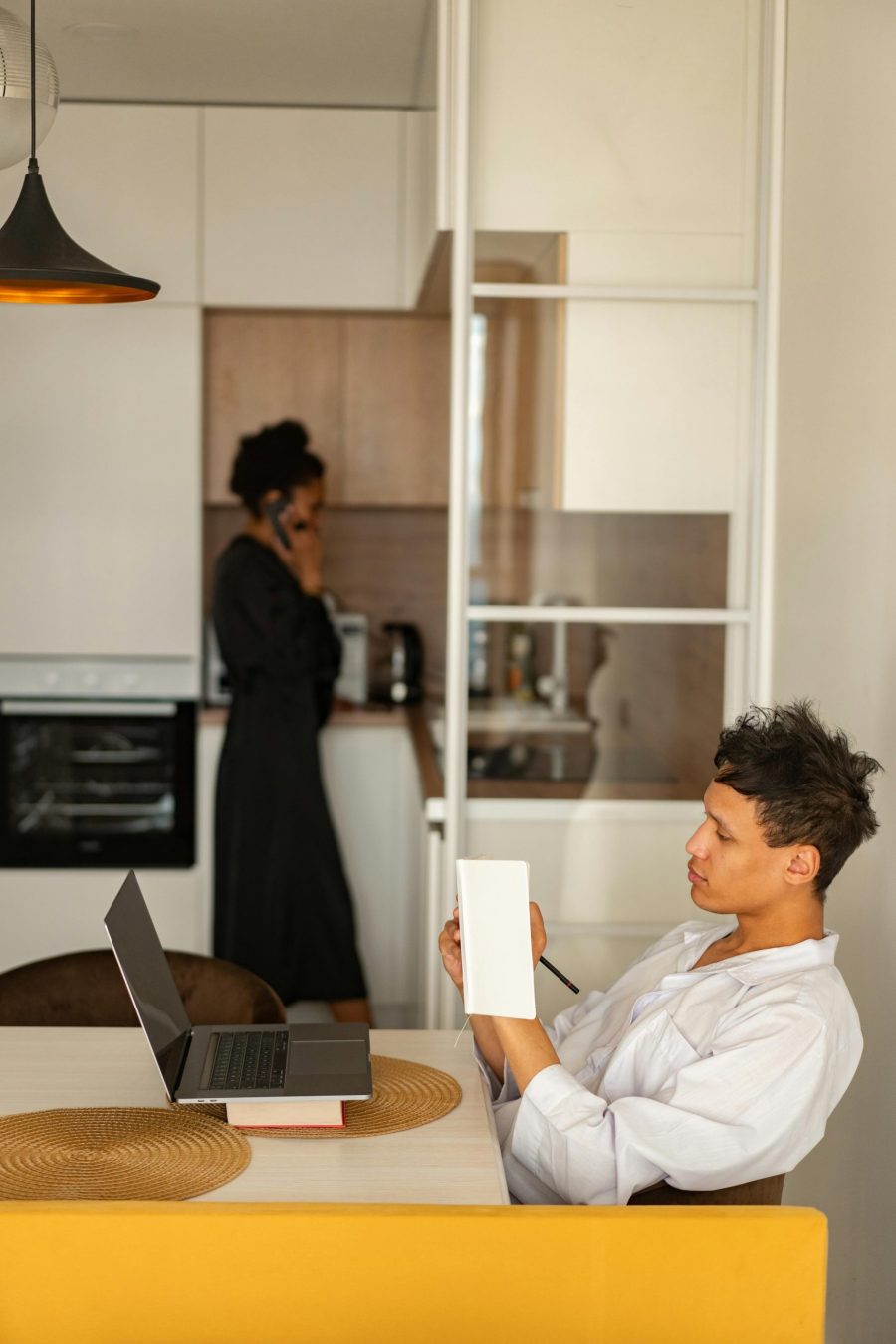 Individual learning online with laptop, representing flexible and personalized education for growth.